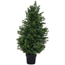 Albero verde cmø35h60 pvc con 99 rami