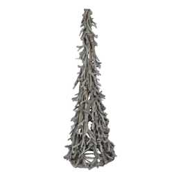 Albero Stilizzato in Legno Grande - 40x40x160 cm