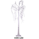 Albero LED Bianco 280 Micro LED Luce Bianco Freddo per Uso Esterno