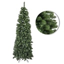 Albero slim verde con 972 rami, dimensioni cmø79h210