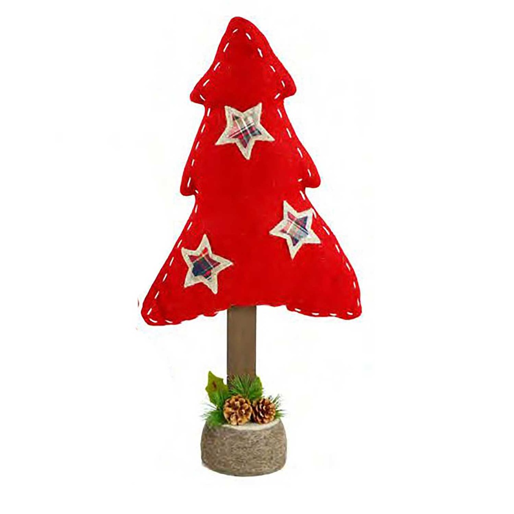 Albero rosso grande 37 x 13,5 x 74 cm