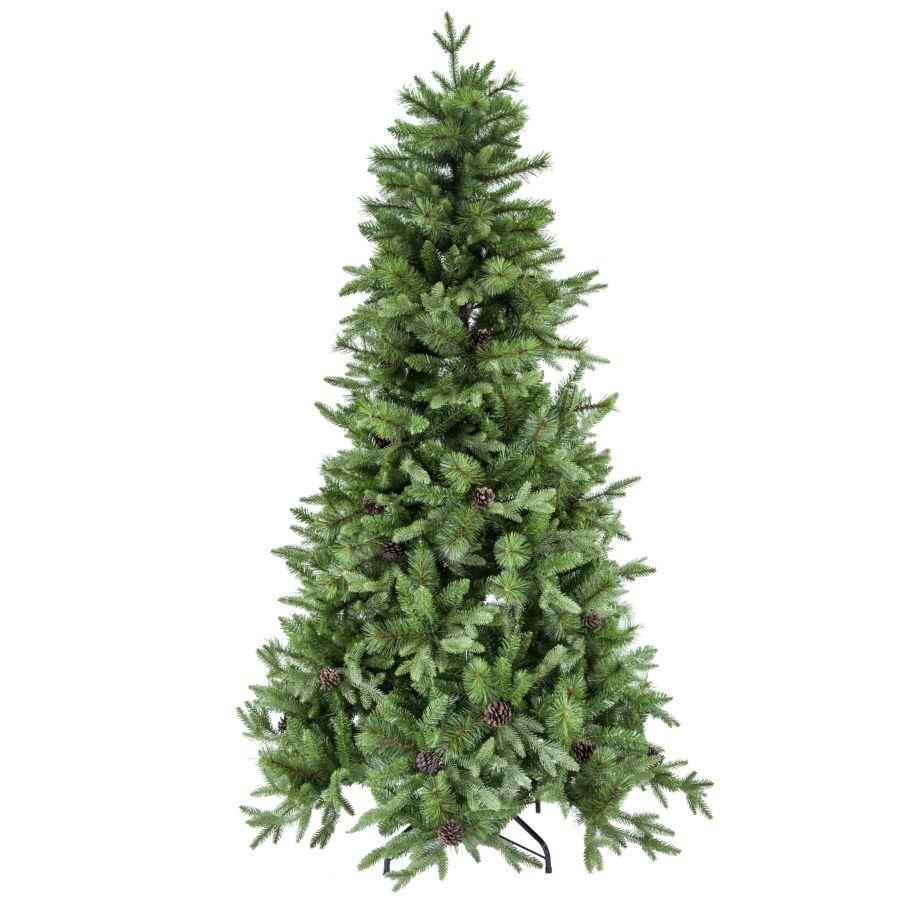 Albero Sinai Verde con Pigne cmø107h150 e 1274 Rami