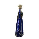 Albero tessuto blu cmø10h34
