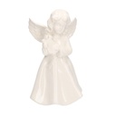 Angelo Ceramica Bianco con Lira 12x10x20,5 cm