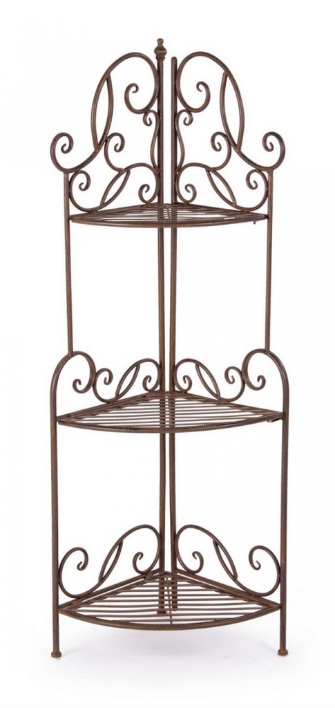 Angoliera Pieghevole Melanie Marrone