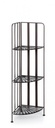 Angoliera Pieghevole Ray Marrone - 49x36x120 cm