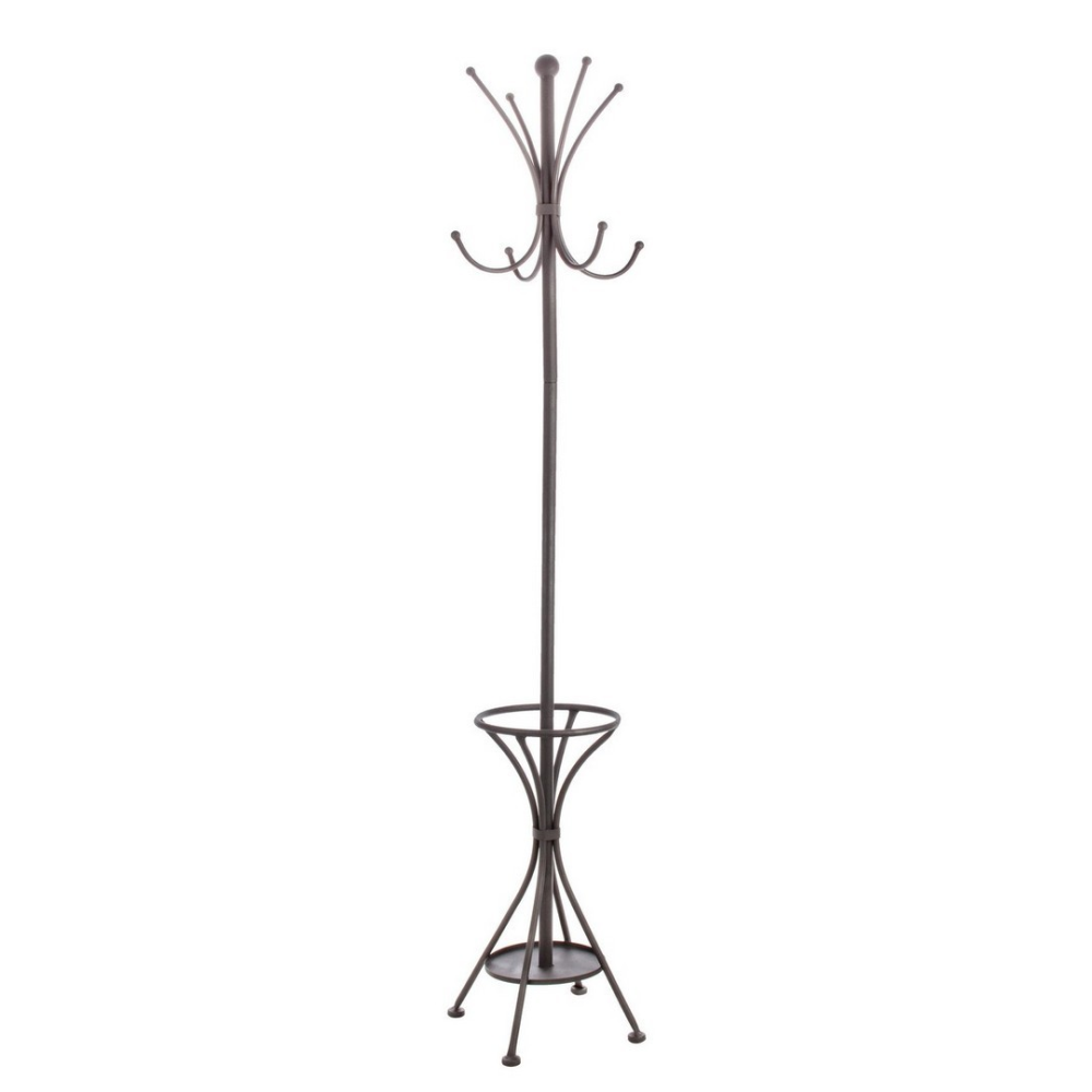 Appendiabiti Classico Charlotte Antracite - 27x27x174 cm