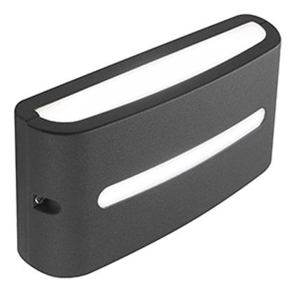 Applique LED 10W 4000K Linea Post Grafite