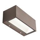 Applique LED 12W 3000K Linea Box Caffè