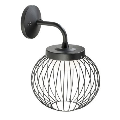 Applique LED 20W 4000K Linea Cage Nero
