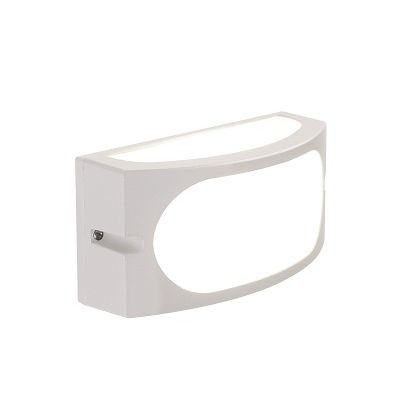 Applique E27 Bianco Goffrato - Luce di Qualità per Ambienti Esterni ed Interni