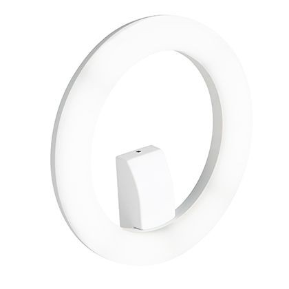 Applique Led 20W 4000K - Luce Naturale - Risparmio Energetico 90% - Bianco Goffrato
