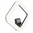 Applique LED 20W 4000K in Alluminio Pressofuso - Luce Diretta con Diffusore in Resina Opalina