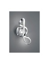 Applique Perugia Design Fiocco Cromo Led Dimmer 4000k