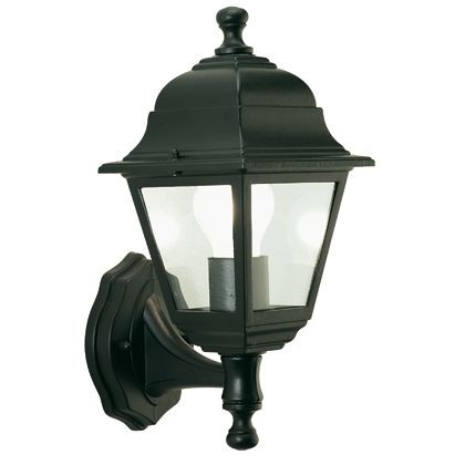 Applique Piccola In Alto E27  linea nano  nero