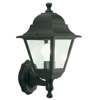 Applique in Alluminio con Diffusori in Vetro Trasparente - Altezza Max 170mm - Potenza Massima 60W
