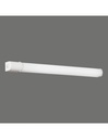 Applique Rettangolare Bianca Specchio Bagno Led Garona IP44