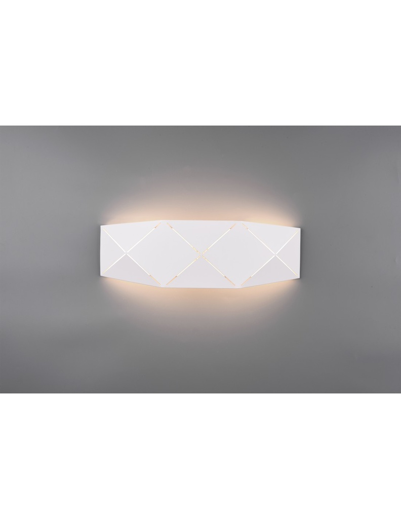 Applique Led Rettangolare Bianco L40 cm