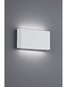 Applique Rettangolare Thames II Led Doppia Emissione IP54 Bianco L17 cm