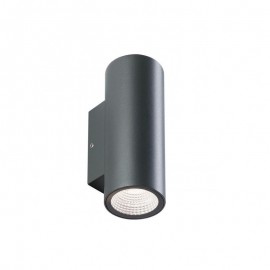 Applique 3W+3W Led 4000K in Grafite