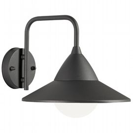 Applique in Alluminio e Metallo con Diffusore Opalino - 20W - 1430 Lumen - 3000°K/4000°K/6500°K - LED SMD 2835 - IP54