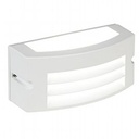 Applique in alluminio pressofuso con diffusore in termoplastico opalino - Luce calda 3000°K - 10W - 840 lumen