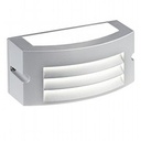 Applique in alluminio pressofuso con diffusore opalino - 10W, 950 lumen, luce calda