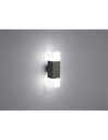 Applique Esterno Doppia Luce Led Antracite