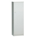 Armadio Multiuso Un Anta Bianco 46x34x h147 cm