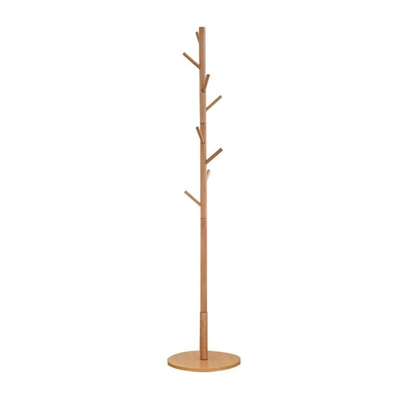 Attaccapanni in legno naturale 164x40x40 cm