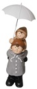 Ombrello per bambini a forma di cavalluccio h38 - 16 x 16 cm