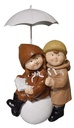 Ombrello per bambini con palla, dimensioni 21 x 19 x 33 cm
