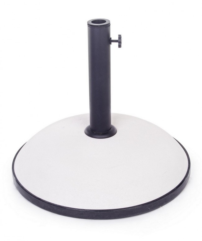 Base Ombrellone Barry To 35Kg Bianco - Stabilità e Durabilità per il Tuo Ombrellone