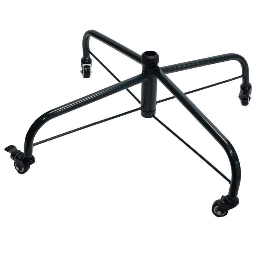 Base per albero in metallo con ruote 66 cm