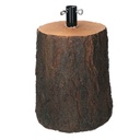 Base per albero tronco marrone ø22h30