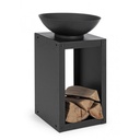 Braciere in metallo 38x38 cm