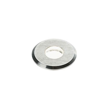Lampada a incasso da pavimento LED 1W 3000K in acciaio