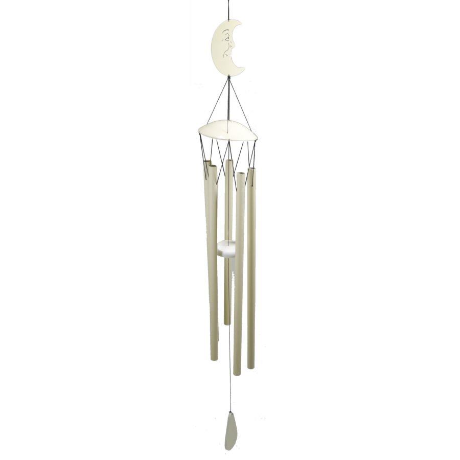 Campanello Luna in Metallo 17,5x17,5x162 cm