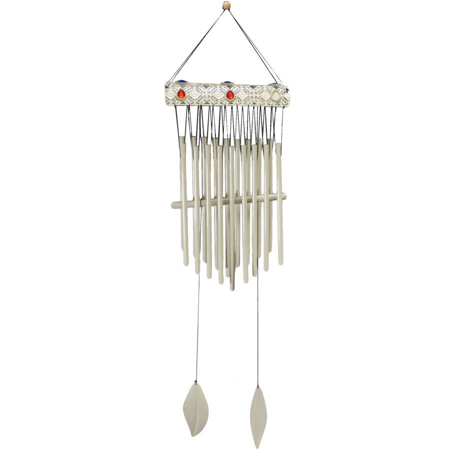 Campanello metallo perle 20,5x8x85 cm