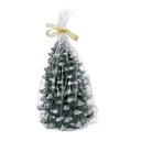 Candela albero verde in paraffina ø14x19,5 cm