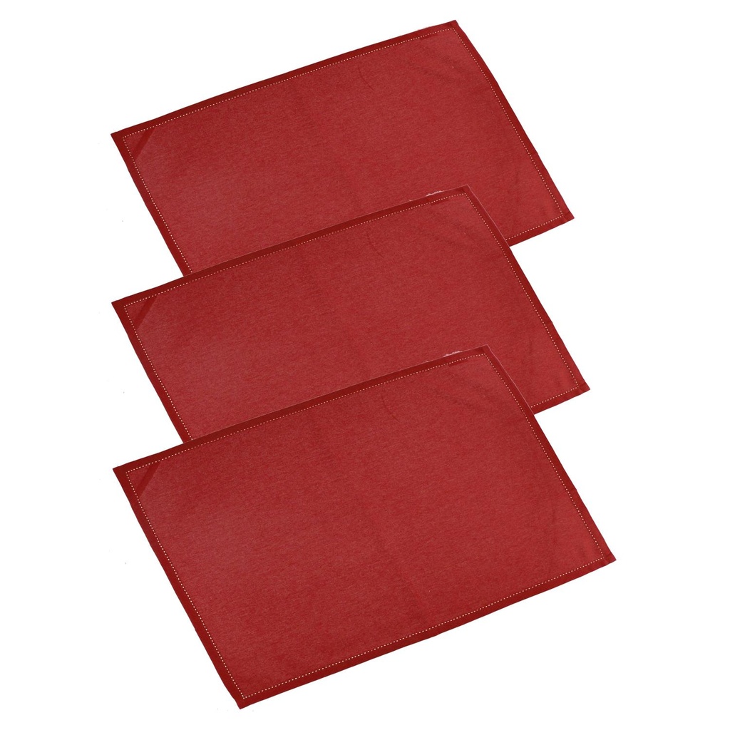 Set 3 Canovacci Juliette Rossomattone 50x70 cm