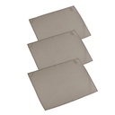 Set di 3 Canovacci Juliette Tortora 50x70 cm