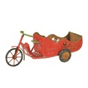 Carrello Rosso NBG-0031 18x64x25 cm