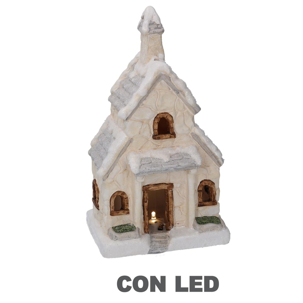 Casetta in resina crema 16x11x28 cm