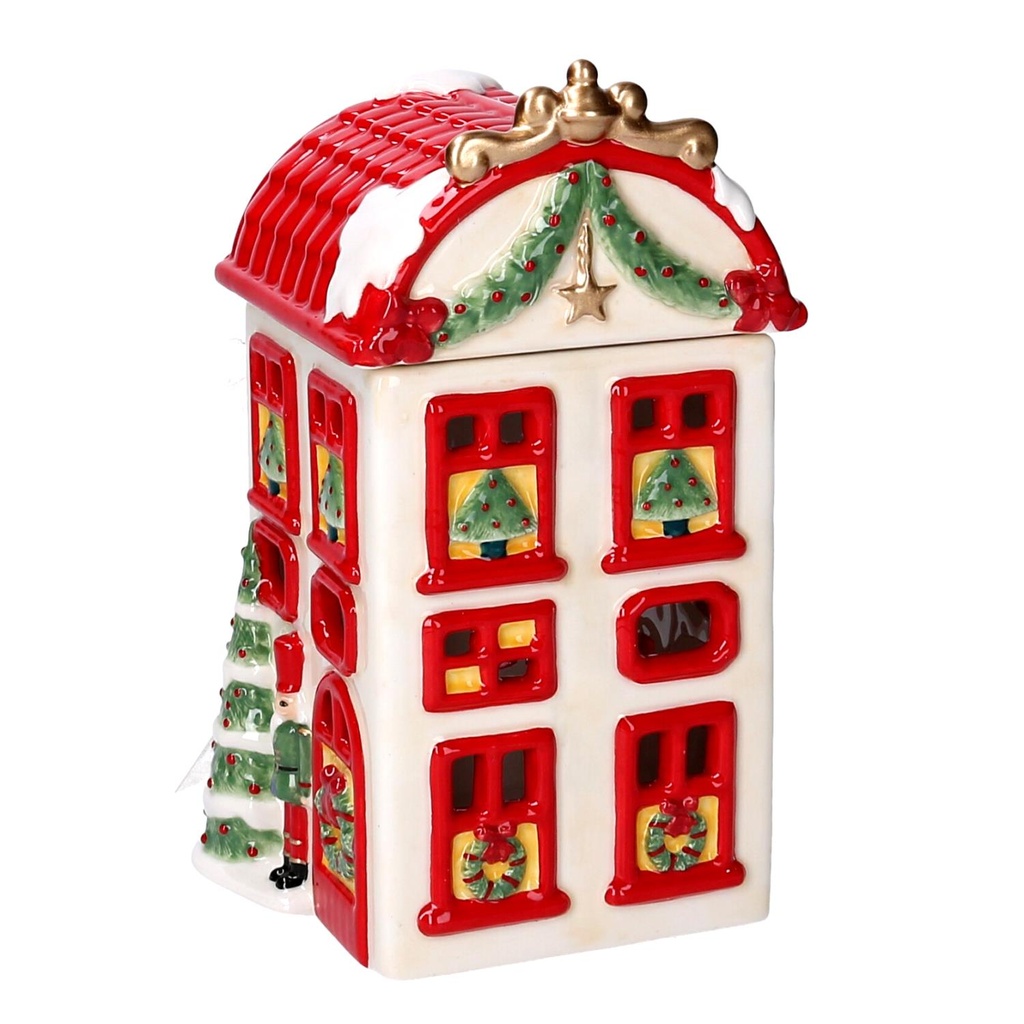 Casetta in Resina Rossa 12x11x20,5 cm