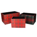 Cassetto ecopelle rettangolare 36x24h20