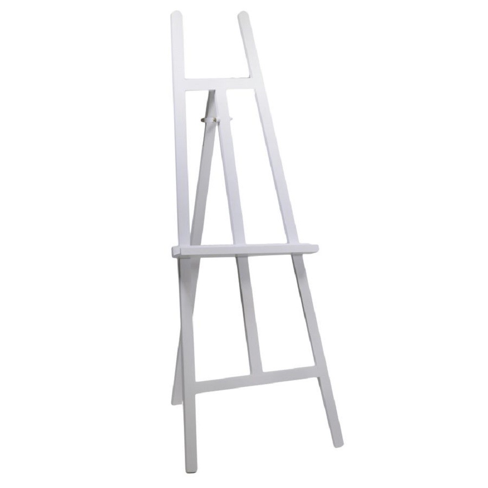 Cavalletto da terra bianco 60x157 cm