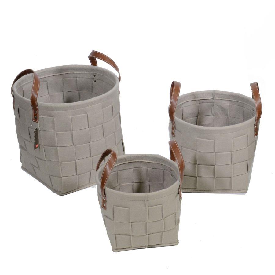 Cesta in tessuto 1-3 cmø31h29