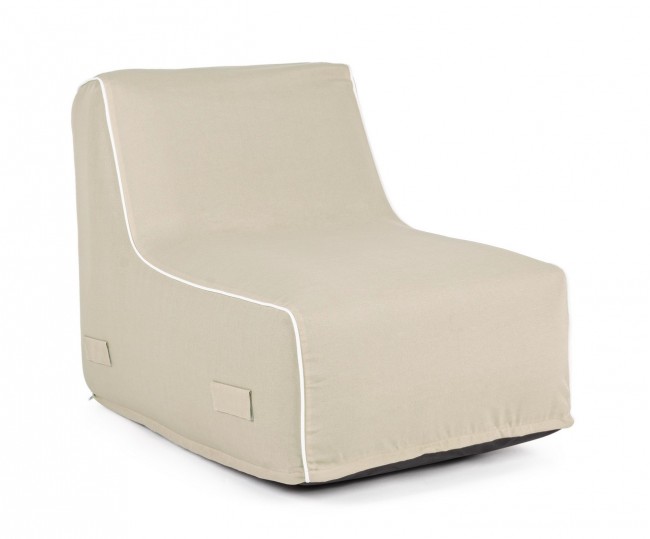 Chaise Longue Gonfiabile Beige Rihanna - Relax e Comfort per il tuo Spazio Esterno