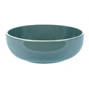 Ciotola insalatiera blu crema cmø23h8,5
